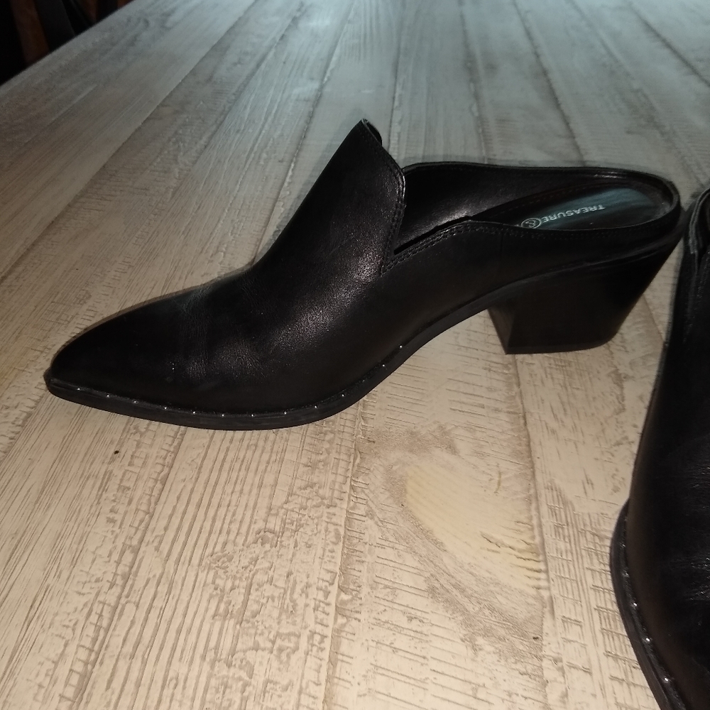 Treasure & Bond Stud Detail Mule Booties